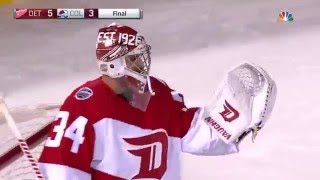 Колорадо  Детройт  AVALANCHE VS RED WINGS FEBRUARY 27 2016 [upl. by Otrevire]