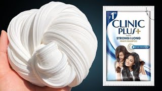 100 WORKING SHAMPOO SLIME How to make Clinic Plus Shampoo Slimeno boraxno glue [upl. by Repmek]