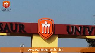 Mandsaur University Video [upl. by Auqinaj]