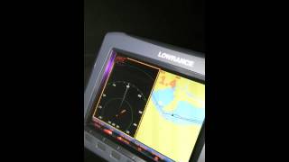 Lowrance 4G broadband radar vs tire in heavy fog [upl. by Staford]