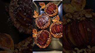 Puff pastry with plums🍑Dessert in 5 minutes😋 recipe baking puffpastry puffpastryrecipe short [upl. by Oirevlis190]