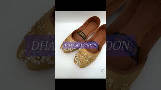 🤩Dhaage London jutti khussa punjabishoes pakistan shoes desi indian pakistanifashion fyp [upl. by Stover]