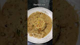 Herbed rice recipe shorts recipe [upl. by Ttelracs]