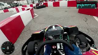 Karting La sarrée Maxime 2024 [upl. by Rosemari290]