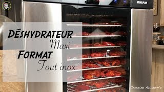 Déshydrateur Zen et pur tout inox  Idéal pour la cuisine crue [upl. by Los937]