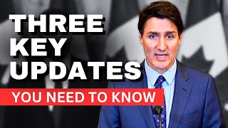 Canada Immigration 2024 Three Key Updates You Need to Know [upl. by Kilan]