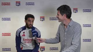 Interview de Saïd Benrahma  Olympique Lyonnais [upl. by Eiramnaej]