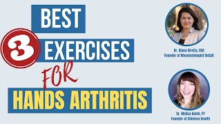 Top 3 Exercises for Hands Pain and Arthritis  Dr Diana Girnita [upl. by Ruprecht]