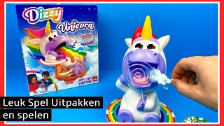 Dizzy Unicorn Spel 🦄 uitpakken en spelen  Family Toys Collector [upl. by Bremble]