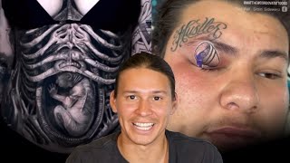 Reacting To The Worst Tattoo Trends [upl. by Notgnirra]