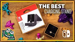 Nintendo Switch Adjustable Charging Stand  Unboxing and Review [upl. by Noitna]