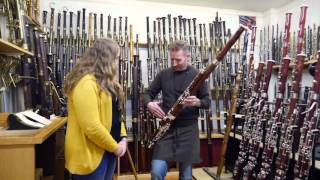 Wolf S2000 and S2000 Bassoon with Peter Wolf Wolf bassoon maker amp Jessica Nelson MMI bassoonist [upl. by Alleusnoc]