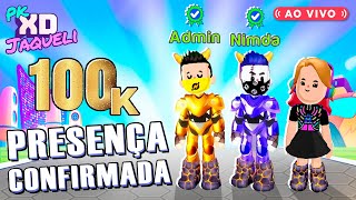 🎉 LIVE Especial dos 100K com Participação do ADMIN e NIMDA [upl. by Eekorehc962]