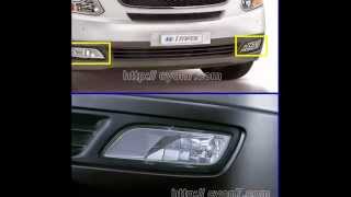 Fog Light Lamp 20072015 HYUNDAI H1Grand Starexi800iMaxWiring HarnessSW [upl. by Hansel]