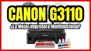 Canon Pixma G3110 ¿La Mejor Impresora Multifuncional ¡Descubre Todo Aquí [upl. by Nahtam936]