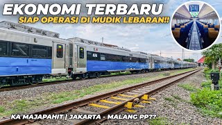 EKONOMI TERBARU 2024 LENGKAP 2 TRAINSET SEGERA DINAS MAJAPAHIT Ekonomi Stainless New Generation [upl. by Loyce509]