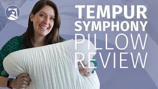 TempurSymphony Pillow Review  The Best Pillow For Combo Sleepers [upl. by Auhsohey]