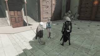 Nier Replicant Gameplay em Live [upl. by Acinom226]