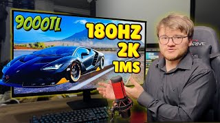 9000TLye 180HZ 2K MONİTÖR  Samsung Odyssey G5  İNCELEME [upl. by Aynot653]