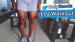 Check out my Only Bands Leg Workout  Follow Along Resistance B [upl. by Anwahsiek800]