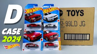 Unboxing Hot Wheels 2024  D Case [upl. by Esmerelda27]