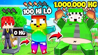 KHANGG BEDWARS THỬ THÁCH 24H ĐẠI CHIẾN CÂN NẶNG 1 SAO VS 1 TRIỆU SAO VIP NHẤT MINECRAFT TROLL NOOB [upl. by Nannarb307]