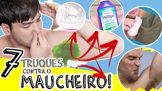 7 TRUQUES INFALÃVEIS PARA ACABAR COM O MAU CHEIRO NAS AXILAS MASCULINAS [upl. by Virginia]