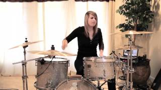 Bottoms Up  Drum Cover  Jacqueline Cassell [upl. by Llenoj]