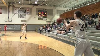 2 2 19 11 Lenape Valley Patriots vs 6 Wallkill Valley Rangers HWS Boys Basketball 2nd Round [upl. by Colet]