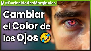 Mitos de Internet Cambiar el color de los ojos y el tamaño del 🤣🤣 [upl. by Atiuqrehs420]