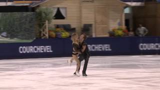 11 G PAPADAKIS  G CIZERON FRA  ISU JGP Courchevel Junior Ice Dance Free Dance [upl. by Akim138]