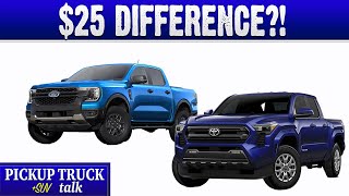 Ive been in both lets compare 2024 Ford Ranger vs 2024 Toyota Tacoma [upl. by Alded441]