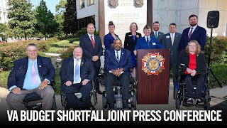 VA Budget Shortfall Joint Press Conference [upl. by Irreg]