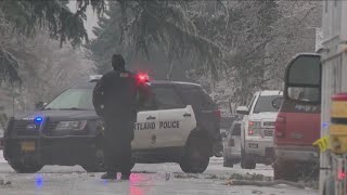 3 killed toddler saved after live power line falls onto car in Northeast Portland [upl. by Asyl]