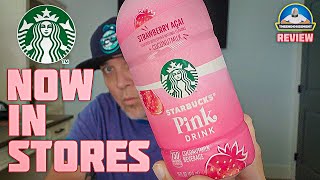 Starbucks® Pink Drink Now In Stores 🧜‍♀️  Pink Drink Review 2023  theendorsement [upl. by Evelunn70]