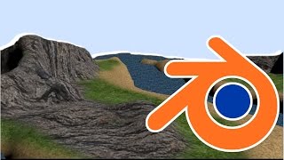 BlenderBuilding basic terrain in blender [upl. by Starling710]