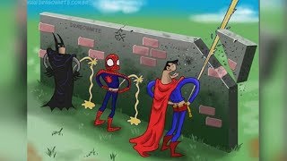 20 FUNNY SUPERHERO COMICS  Marvel amp DC  2 [upl. by Enilarac]