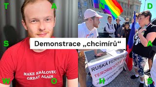 Na demonstraci Rajchla to smrdělo pivem měl jsem ukrajinskou a LGBT vlajku říká Debatní deník [upl. by Arual755]