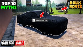 😱 This Car is RollsRoyce in Car For Sale  Top 10 Myths 11 [upl. by Hewet163]