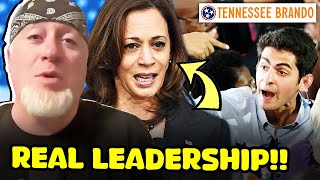 Kamala Harris Deals POWERFUL Response To Heckler [upl. by Marion256]