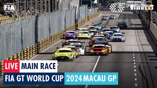 REPLAY  Main Race  FIA GT World Cup  Macau GP 2024 [upl. by Melia]