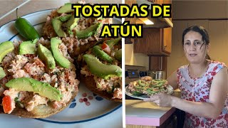 108 TOSTADAS DE ATÛN TOSTADAS CASERAS AL 100 [upl. by Idissak]