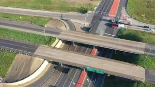 Nacogdoches US 59  Loop 224 Flyover Project Oct 24 2019 [upl. by Atiluap]