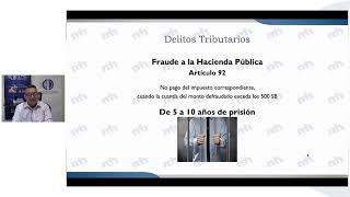 Webinar Principales infracciones y sanciones tributarias [upl. by Ephrayim]