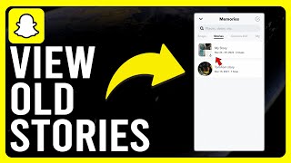 How to View Old Snapchat Stories How to Recover Old Snapchat Stories [upl. by Dennie]