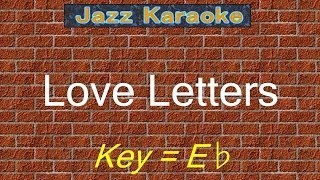 JazzKara quotLove Lettersquot KeyEb [upl. by Pihc]