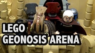 Massive LEGO Geonosis Arena  Star Wars Attack of the Clones [upl. by Atteloj820]