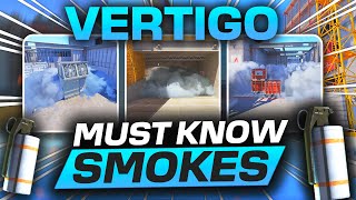 EVERY Smoke You MUST KNOW on Vertigo in CS2 [upl. by Chuch]