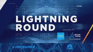 Lightning Round Vistra has no quit in it says Jim Cramer [upl. by Ayala]