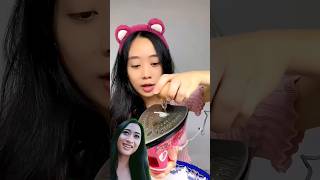 Masak Telur Pakai Setrika makan food mukbang short [upl. by Noillid]